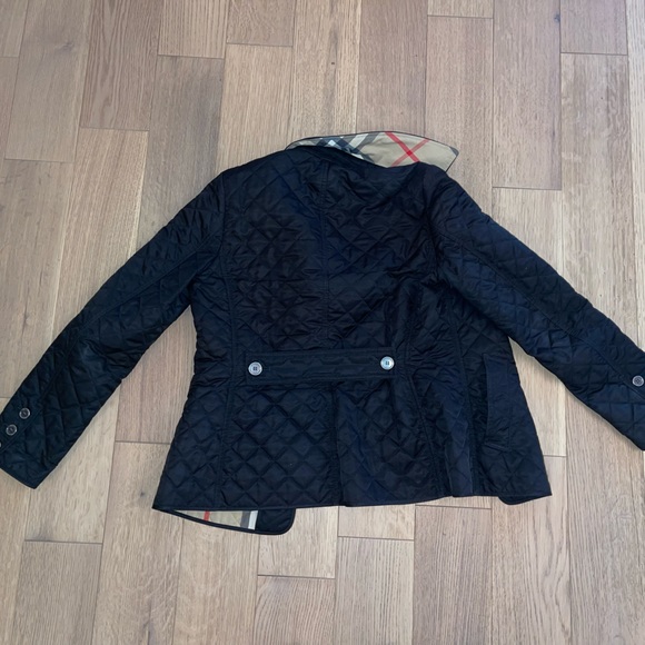 AUTHENTIC BURBERRY PERFECT CONDITION BLACK COAT - Picture 2 of 5